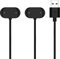 Qoosea [2-Pack Cavo di Ricarica per Amazfit GTR 4/GTR 3/GTR 3 Pro, Dock di Ricarica per Amazfit GTS 3/T-Rex 2, Caricabatteria Magnetico USB Cavo di Ricarica di Ricambio