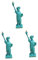 Garneck 3st Freiheitsstatue Ornament Dekoration Zum Unabhängigkeitstag Andenken An Die Freiheitsstatue New York Miniatur-Freiheitsstatue 4. Juli Ornamente Harz Vereinigte Staaten Haushalt