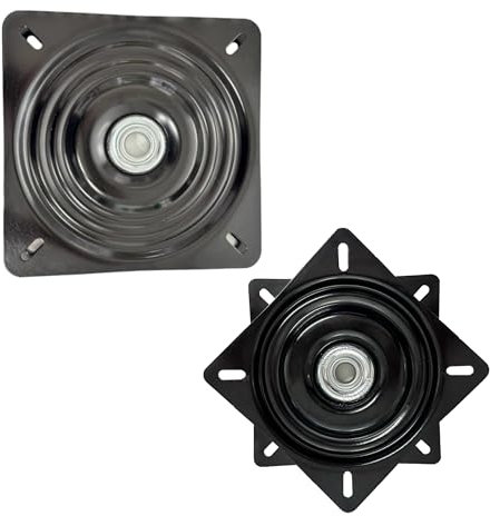 sarian Drehteller in vier verschiedenen Größen Stahl 200 bis 400kg Bootssitz Camping Wohnmobil Drehsitz, 245mm