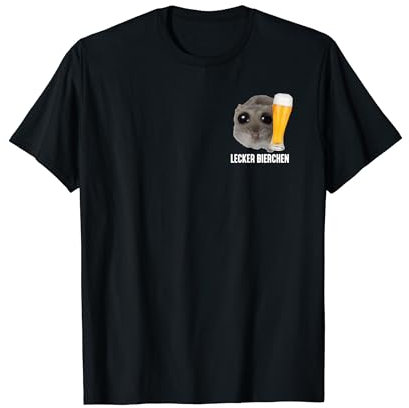 LECKER BIERCHEN X Sad Hamster Meme Bier Weizenbier Weißbier T-Shirt