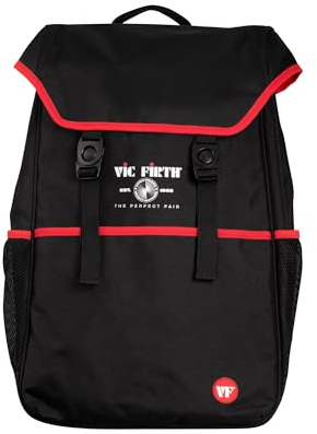 VIC FIRTH - VXBP0053 - Case for Drumsticks Backpack Collection Protegé - Red, Black
