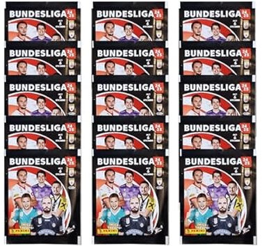 Panini Bundesliga Österreich Sticker 2024/25 / 15x Stickertüten