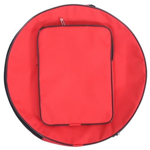 MAGICLULU Tragetasche für Snare Drum 13/14 Zoll aus Robustem Oxford Stoff mit Griff Gepolsterte Aufbewahrungstasche für Musikinstrumente und Drumsticks Stoßgeschützt für Transport und Outdoor Einsatz