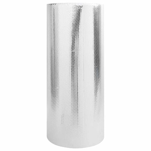 Isolant Thermique, Rouleau Isolant pour Radiateur Réflecteur Protection Thermique pour Radiateur Argenté 5x1 m