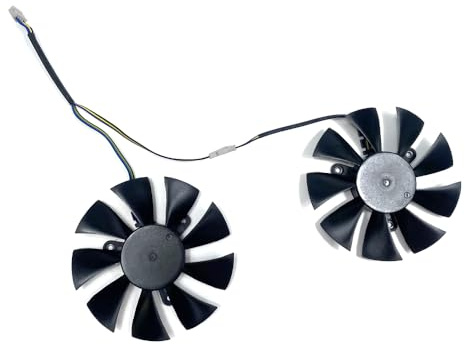 LIYANYG Für DIY 2PCS 85MM 4PIN 12V 0,5 A Lüfter RTX2080 für Ti Ventus GPU Fan für MSI RTX 2080Ti 2080 Super Video Karte Fans