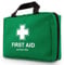 220 Piece Premium First Aid Kit Bag - Includes Eyewash, 2 x Cold (Ice) Packs and Emergency Blanket for Home, Office, Car, Caravan, Workplace, Travel and Sports