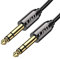 J&D 6,35mm Stereo-Audiokabel, Gold-Plated [Kupfer Shell] [Heavy Duty] 6,35mm (1/4 Zoll) Männlich TRS auf 6,35mm (1/4 Zoll) TRS Ausgewogen Stereo-Audio-Adapterkabel - 4.5 Meter