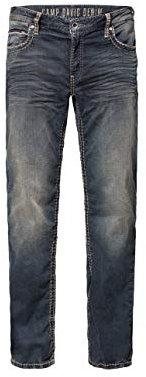 Camp David Herren Jeans CO:NO Comfort Fit Blue Black Jogg 38 30
