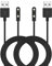 RuenTech 2 Stück Ladekabel Kompatibel mit Xplora XGO2, Magnetisches USB-Ladekabel Ersatz Ladegerät Charging Kabel Ladestation für Xplora XGO2 schwarz