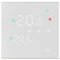 MincoHome Smart Thermostat Touch Screen WiFi Enabled Programmable Temperature Control for Electric Heating/Gas Boiler Save Energy (Weiße elektrische Heizung)
