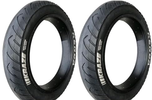 2x Kenda Kraze 20x4.0 1/4 (97-406) Elektrofahrrad Fat Bike Reifen Rennrad Reifen