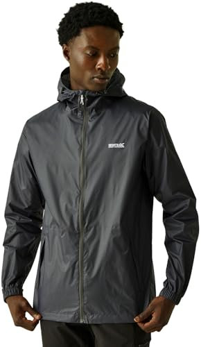 Regatta Wasserdichte Herrenjacke Pack It III Isolite 5000-Gewebe, perfekt für Spaziergänge, Festivals und Outdoor-Aktivitäten