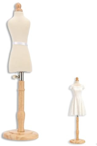 Schneiderpuppe Damenbüste Büste Torso, Einfache Installation Schaufensterpuppe Körper Weiblich Höhenverstellbar Schneiderpuppe Damenbüste Mit Holzsockel Weibliches Kleid Modell Für Kleidung, Kleid