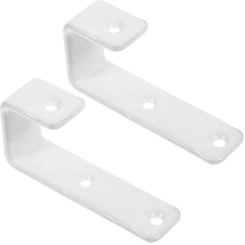 1 Satz Gummierter Leiterhaken Kleiderbügel Mit Praktischen Haken Hochleistungs-hardware-haken Mikroschräge Leiterhaken Wandhaken Bettgitterhaken J Eisen Kinderbett Weiß Mit Haken