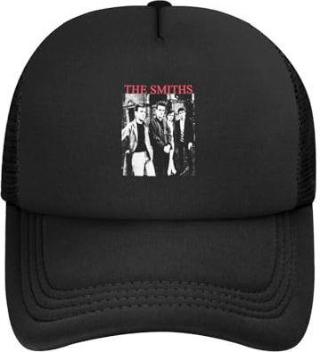 Smiths-Rock Band Merch Baseballkappe Unisex Retro verstellbare Basecap-Mütze Trendige Trucker Cap für Männer und Frauen