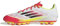 adidas F50 League Football Boots Artificial Ground, Scarpe da Calcio Unisex-Adulto, Cloud White/Core Black/Solar Yellow, 42 2/3 EU