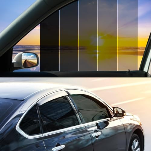 Vepagoo Nano Ceramic Car Window Tint Film 70% VLT- 24 in 15Ft Privacy Window Tint, Blocks UV/IR Rays, Heat & Glare - Scratch Resistance Car Window Film
