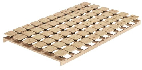 Erst-Holz® Großer Tellerrost 120x200 cm aus Zirbenholz mit 66 Teller 70.98-12