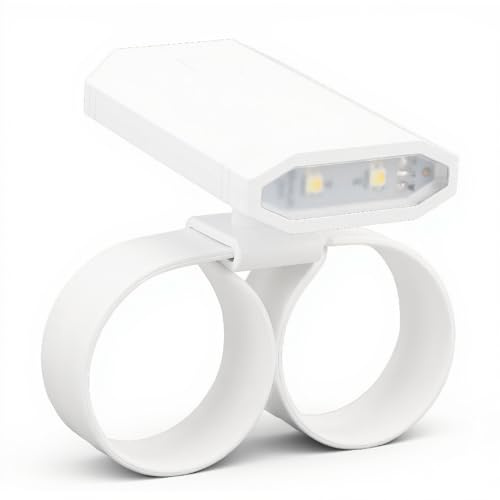 Topiky Luz de Muñeca LED, Linterna de Muñeca Recargable, Luz de Muñeca de 3 Temperaturas de Color, Ajustable de 360 ​​grados, Regulable Continua, para Correr en Bicicleta Nocturna