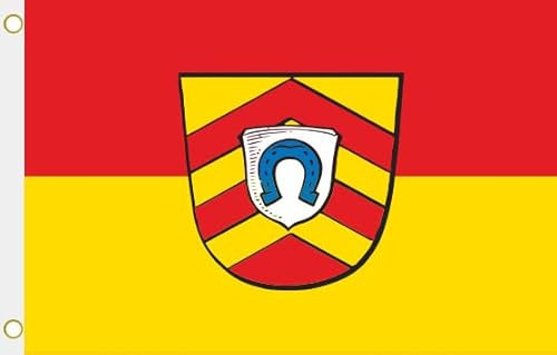 U24 Flagge Fahne Frankfurt-Ginnheim Hissflagge 90 x 150 cm