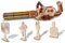 Gueiddi Magic Holz 3D Puzzle, Holzpuzzle Erwachsene Satz Hölzerne Mechanische Modellbausatz 3D Holzpuzzle Geschenk für Kinder und Erwachsene (Gatling Geschütz)