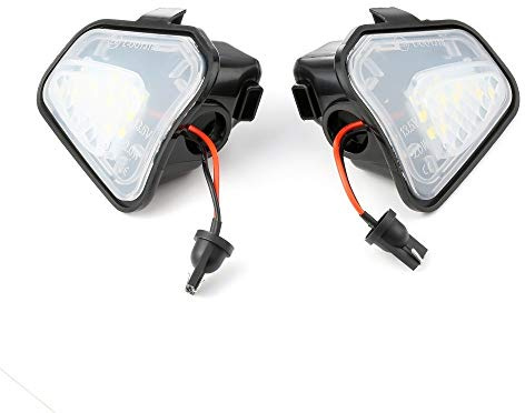 Indicator Rear View,Spiegelblinker 2X Canbus Side Spiegel Pfütze Beleuchtung Passend für VW Passat B7 EOS CC Scirocco Jetta Welcome Lampe Spiegellicht Passend für Passat CC