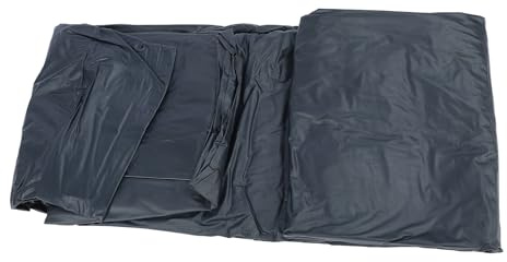 FAUOSWUK Winter Pool Cover Thick Cold Resistant for Above Ground Swimming Pool Round 1200in Cable Winder (Model B)