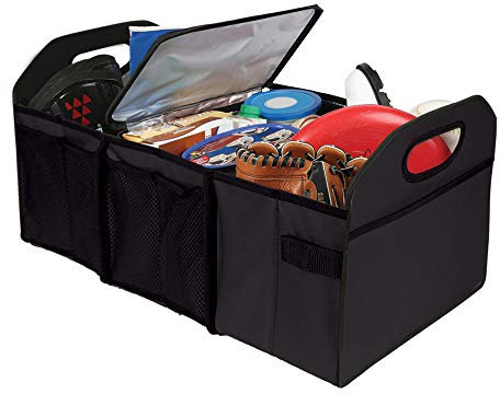 AUTO-STYLE Comfortline Faltbare Gepäck-Organizer - Schwarz - Mit Kühlfach