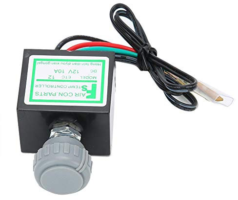 Termostato elettronico del condizionatore d'aria-KIMISS Accessorio automatico di controllo di temperatura elettronico del termostato del condizionatore d'aria dell'automobile universale dell'ABS di 1