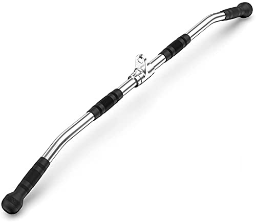 LAT Pull Down Bar, Cable Machine Attachment, Tricep Press Down Cable Attachment, LAT Pulldown Accessories, Weight Machine Accessories, LAT Pulldown Attachment Equipment