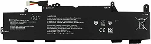 7xinbox 11.55V 50Wh 4330mAh SS03XL SS03 933321-855 HSTNN-LB8G Batterie d'ordinateur Portable Compatible avec HP 730 735 740 745 830 840 846 ZBOOK14U G5