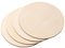 Holzscheiben, Runde Holzscheibe, für Dekoration, Untersetzer, Handwerke, Bemalen, DIY (Kreisförmig, 10CM-20PACK)