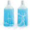 J.CARP Lot de 2 bouteilles d'eau souples en TPU de 250 ml pour course à pied, sac d'hydratation, cyclisme, randonnée, escalade, extérieur et moto