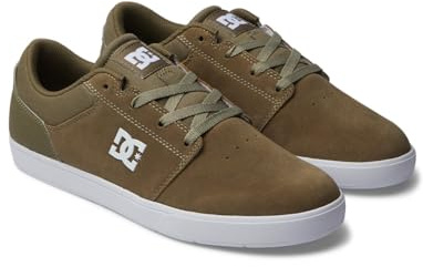 DC Shoes Crisis 2 - Leather Shoes for Men - Lederschuhe - Männer - 44.5 - Weiss,