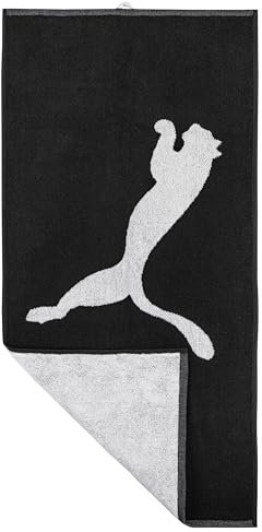 PUMA Handtuch - Sporthandtuch Statement Deluxe Edition - Black - Gr. S