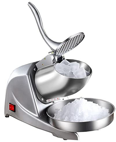 JHLP Tritaghiaccio Elettrico e Granita Istantanea – Macchina per Granita con Ciotola, velocità Regolabile – Trita Fino a 95 kg/h