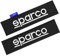 SPARCO Gurtschoner Gurtpolster Sicherheitsgurt Gurtschutz Autogurt Schwarz 2x