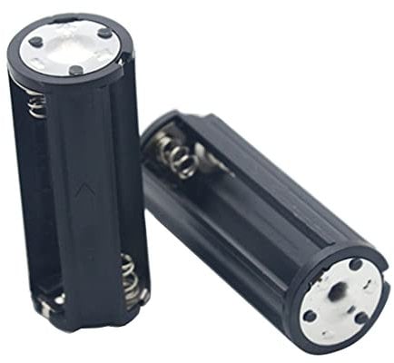 Pnuokn 3x Battery Holder For Case For 3 X 1.5V Batteries Flashlight Torch Battery Storage Pack Battery Storage Box Aa Aaa