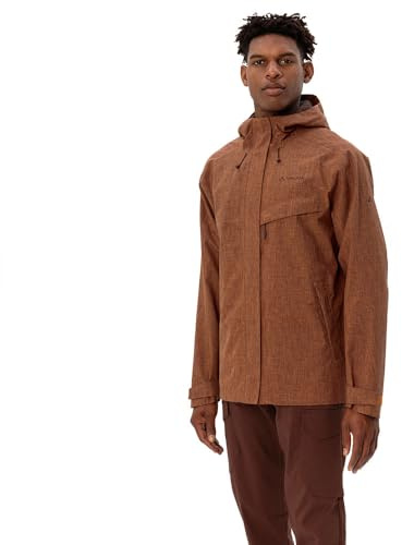 VAUDE Regenjacke – Rosemoor Jacket II AmazonDe/VADE5, Regenjacke Herren wasserdicht und atmungsaktiv, funktionale 2-Lagen Outdoorjacke, Wassersäule 10.000 mm, Übergangsjacke oder Fahrradjacke