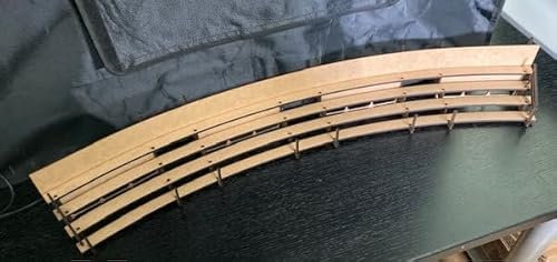 220136 Slotcar Tribüne Kurve 3 mit Randstreifen