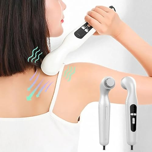 Appareils Portables De Soulagement De La Douleur, éQuipement De PhysiothéRapie Par Ultrasons, Pour Soulager La Douleur Corporelle, Masseur Musculaire Profond Pour Adulte, 3 Vitesses RéGlables