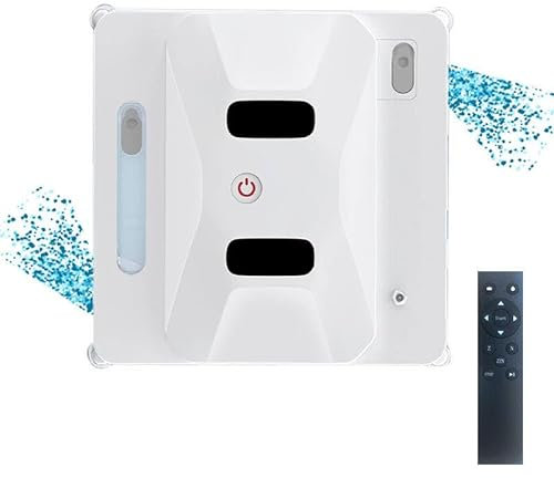 Window Cleaning Robot,2 Water Tanks, 72mm Thin Body, 3 Modes Glass Cleaner for Glass, Mirrors, Tiles And Ceramics