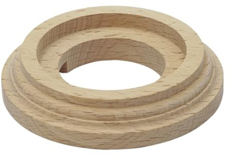 Base de madera individual para interruptores/desviadores y enchufes