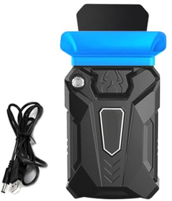 MQODLFP Enfriador portátil al vacío para laptop, ventilador de refrigeración por soplado de aire para laptop de 15, 15.6 y 17 pulgadas, velocidad ajustable