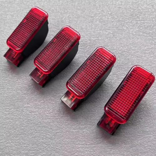 BAKUGO 4 Stück Auto Halogen Tür Panel Warnleuchten 8KD947411 8KD947415C Für Audi A3 A4 S4 A5 A6 A7 A8 Q3 Q5 TT R8 RS3 RS4