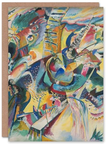Artery8 Wassily Kandinsky Art Card Improvisation Gorge Abstract