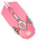Operitacx 1 Pièce Souris Gaming Rose pour Ordinateur Accessoire Pratique Élégant pour Filles avec Design Ergonomique