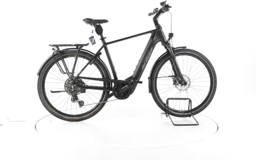 KTM E Bike Cento 10 Trekking E-Bike Herren 28 Zoll Elektrofahrrad, Bosch 85 Nm 625 Wh, 10 Gänge, Hydraulische Scheibenbremse 177-187 cm schwarz (Generalüberholt)