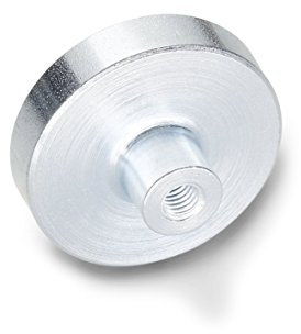 Ganter Normelemente | Haltemagnete mit Innengewinde - GN 50.2-HF-80-M10 | Magnetwerkstoff Hartferrit | 1 Stück