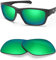 BlazerBuck Anti-salz Polarisierte Ersatzgläser für Oakley Jupiter Squared OO9135 - Smaragdgrün
